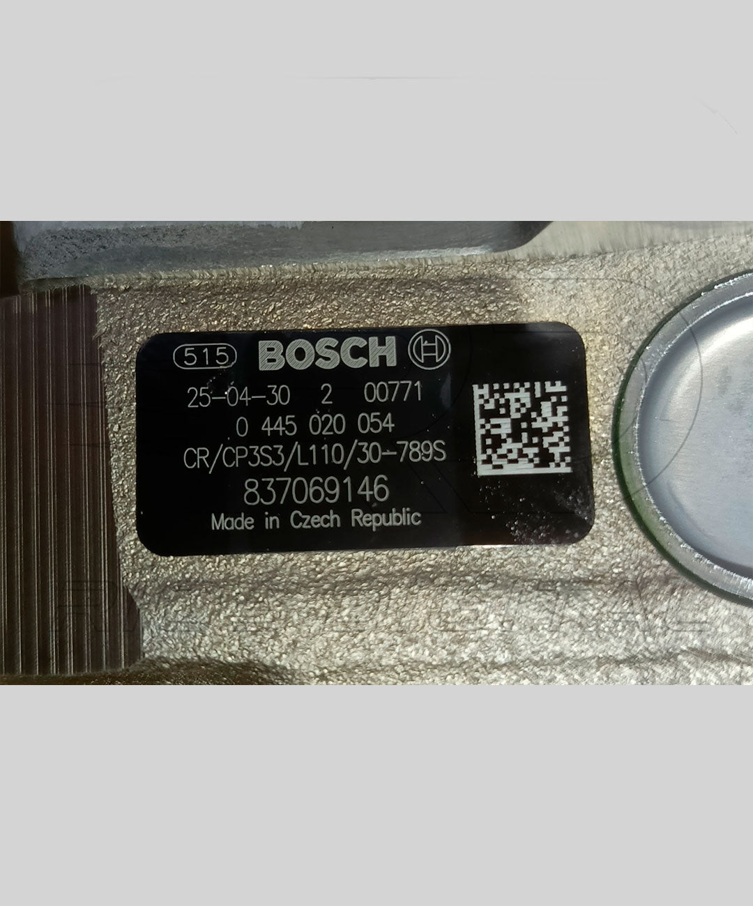 Bomba Inyectora de Alta Presión Bosch 0445020054 CR/CP3S3/L110/30-789S  0 445 020 054 Cammón Rail | Nueva