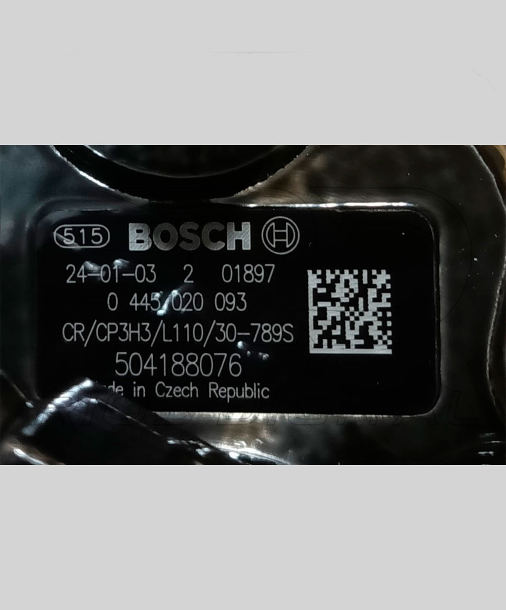 Bomba Inyectora de Alta Presión Bosch 0445020093 CR/CP3HS3/L110/30-789S  0 445 020 093 Cammón Rail | Nueva