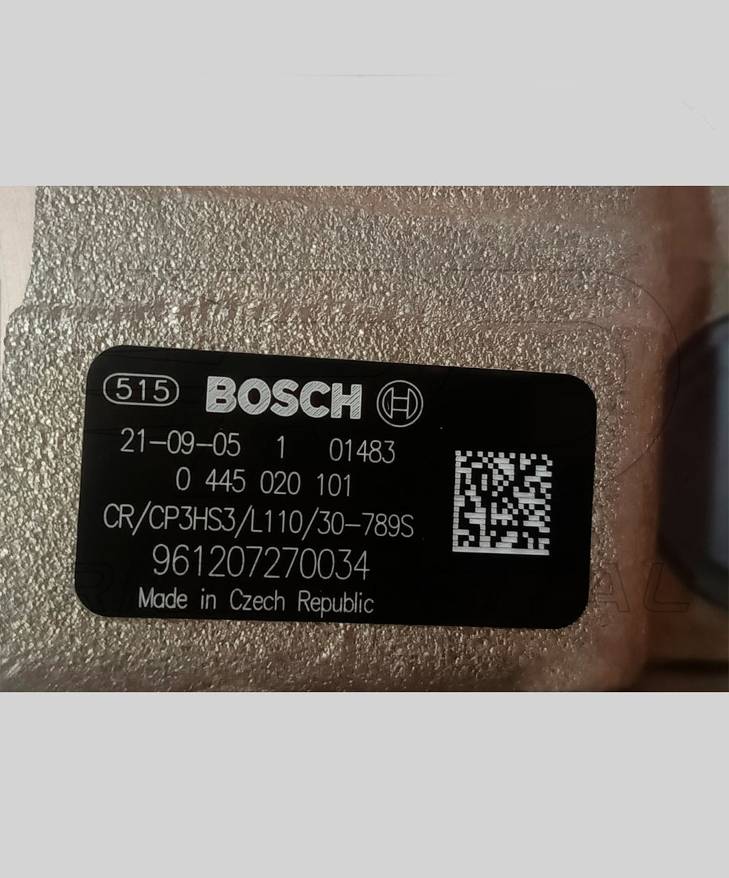 Bomba Inyectora de Alta Presión Bosch 0445020101 CR/CP3HS3/L110/30-789S  0 445 020 101 Cammón Rail | Nueva