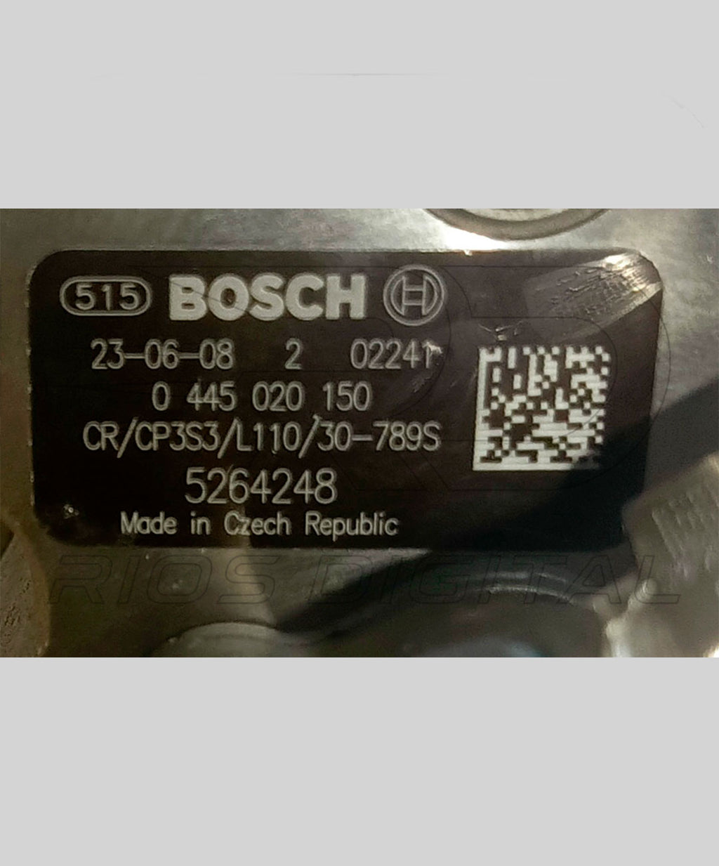 Bomba Inyectora de Alta Presión Bosch 0445020150 CR/CP3S/L110/30-789S  0 445 020 150 Cammón Rail | Nueva