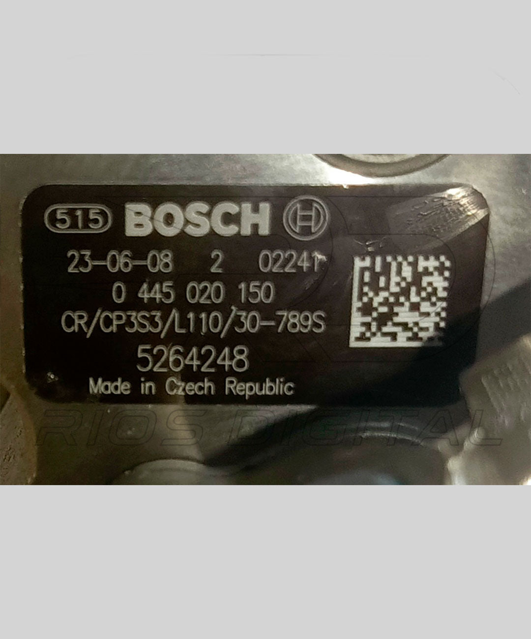 Bomba Inyectora de Alta Presión Bosch 0445020150 CR/CP3S/L110/30-789S  0 445 020 150 Cammón Rail | Nueva